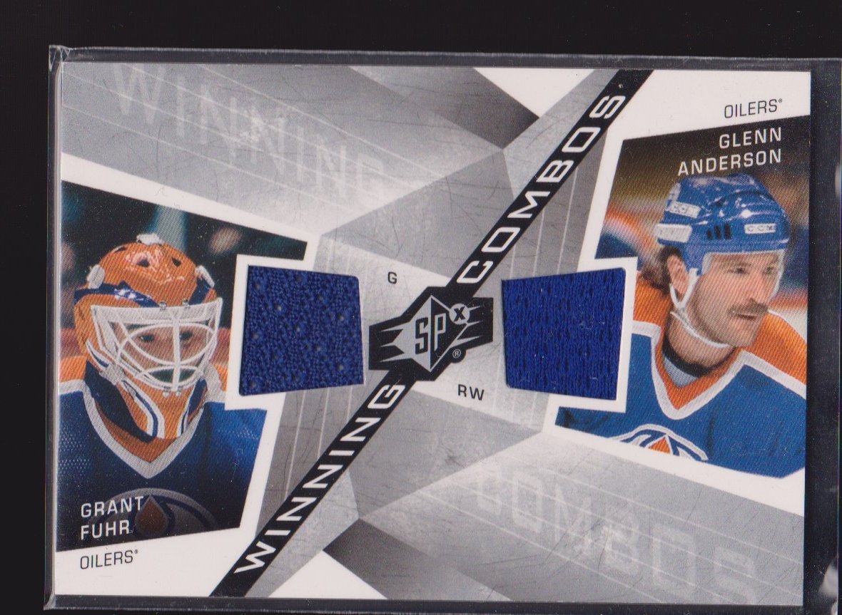 (image for) 2008-09 SPx Winning Combos #WCFA Grant Fuhr/Glenn Anderson